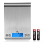 Küchenwaage Digitalwaage Edelstahl LCD Haushaltswaage Feinwaage Waage 5kg 1g