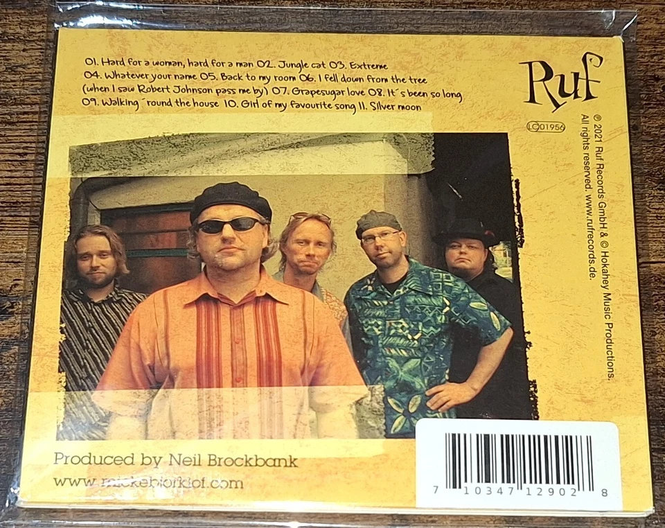 MICKE BJORKLOF & BLUESTRIP - WHOLE ´NUTHA THANG  DigiPak CD  neuwertig - Bild 2 von 2