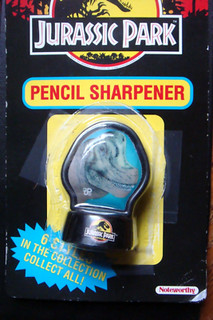 Vintage 1992 NEW NEVER OPENED Jurassic Park JP 1 Pencil Sharpener BRACHIOSAUR