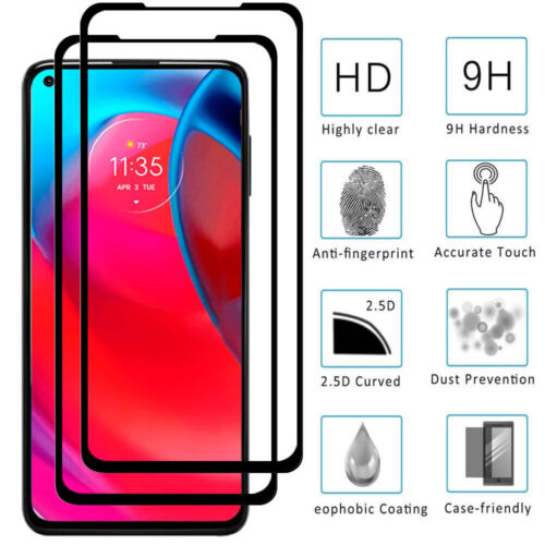 4X Tempered Glass Full Cover Screen Protector for Motorola Moto G Pure/Play/G32 - Picture 50 of 54