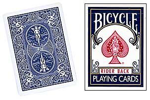 Double Back Bicycle Cards (br) (Boxfarbe variiert), Kartentrick