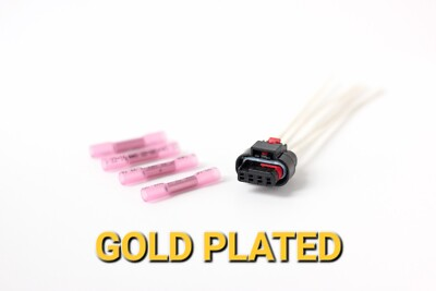 #ad #ad L5P Duramax Fuel Rail Pressure Sensor Pigtail GOLD Plated Pin UPGRADE 2017 24 GM $48.29