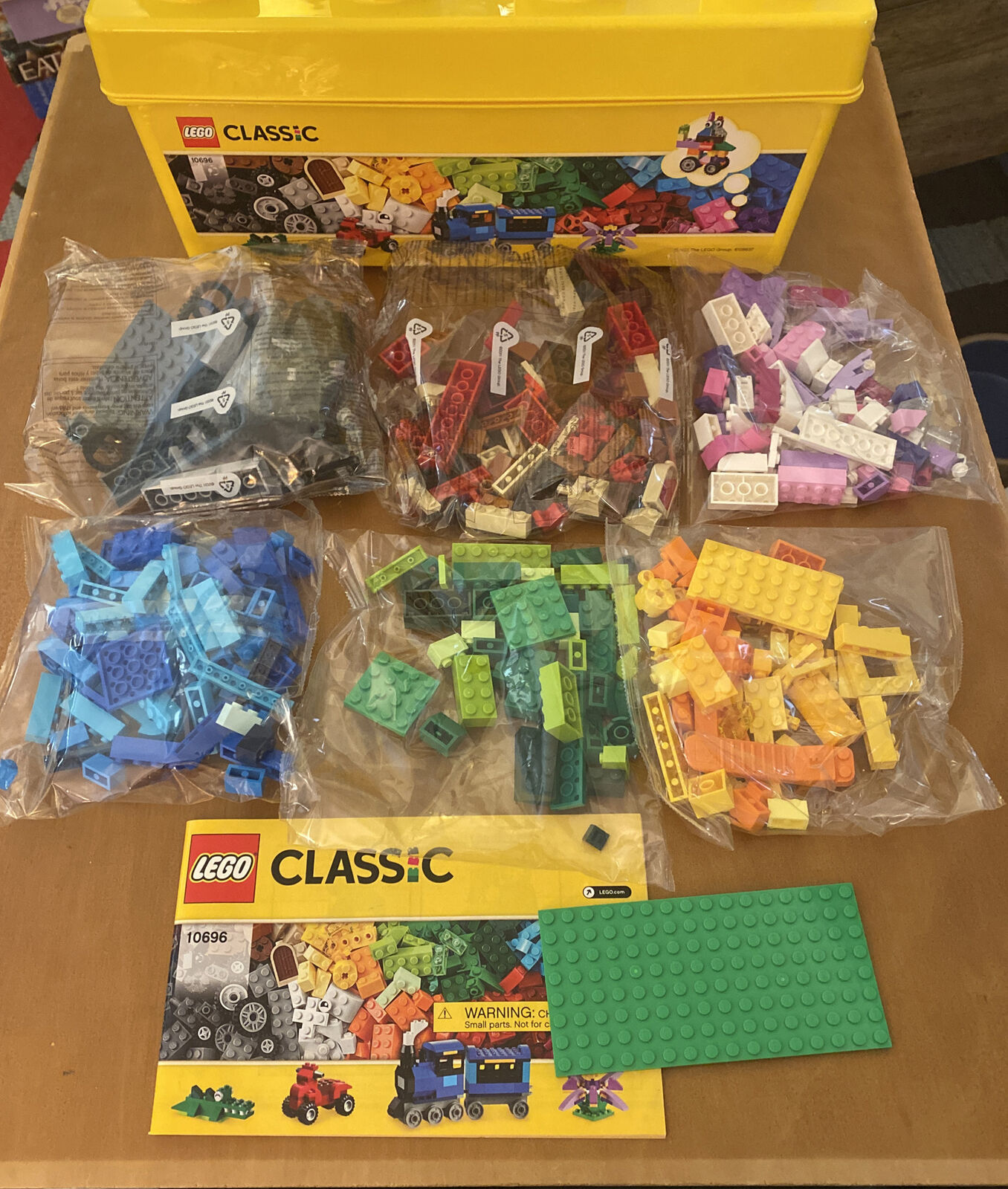 LEGO Classic 10696 - 484 pièces ensemble de boîtes de construction