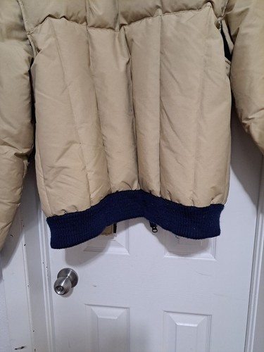 Vintage America Eagle Pass Puffer Jacket SKI 100% Feather Down Mens XL Coat Old - Picture 10 of 12