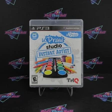 uDraw Studio Instant Artist PS3 PlayStation 3 Software Only - Complete CIB