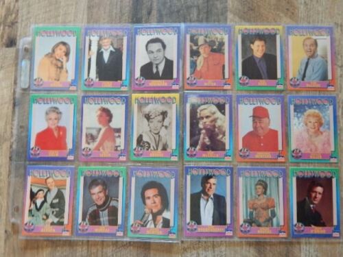 1991 Hollywood Walk of Fame Trading Card Incomplete Set of 225 + 5 SEALED Packs - Bild 15 von 19