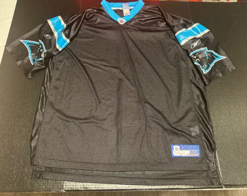 Vintage NFL Carolina Panthers Reebok Equipment Jersey Size 2XL On Field - Picture 1 of 9