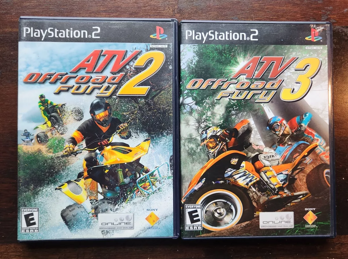 ATV Offroad Fury  Fury, Ps2 games, Playstation