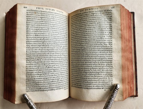 1561 JEWISH PHILOSOPHY by PHILO of ALEXANDRIA in LATIN antique JUDAICA - 第 4/9 張圖片