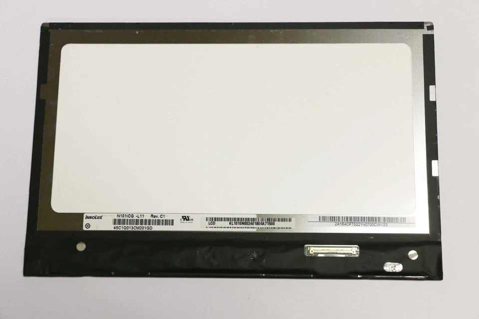Acer A3-A10 White LCD Screen N101ICG-L11 Rev. C1 Replacement Part - Image 2 of 2