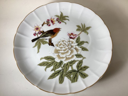 Shafford Japan Chinese Garden 8” Dessert Salad Snack Plate & Saucer Set of 4 - Picture 7 of 18