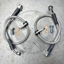 Stainless Steel Rear Brake Line Replacement Kit For 88-91 Honda Civic EF w disc