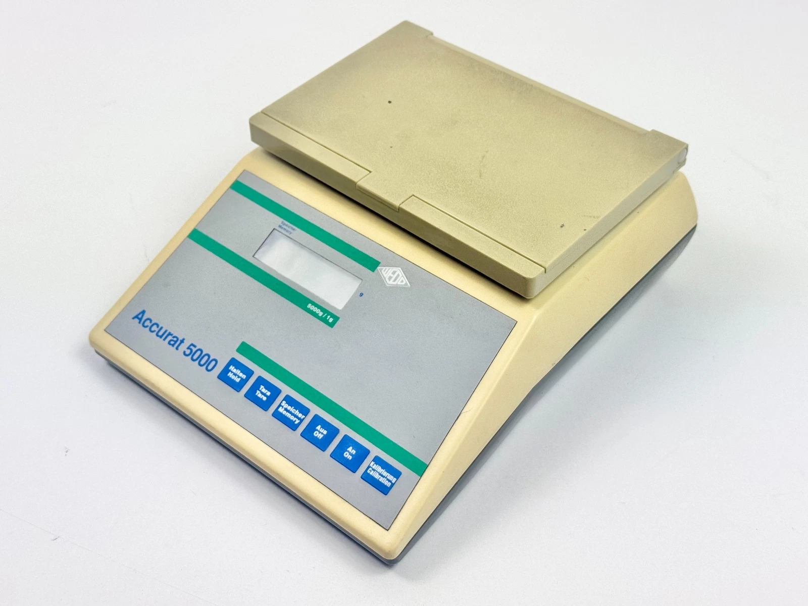 WEDO Accurat 5000 Digital Precision Scale 5000g x 1g – Office / Lab Use Tested