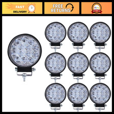42w Round Led Work Lights - 4 Inch Spot Flood Light Pods For Trucks Atv Utv O 42w Round Led Work Lights - 4 Inch Spot Flood Light Pods For Trucks Atv Utv O