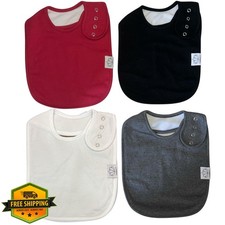 Isabeli Organic Cotton Toddler Drool Bibs Boys Girls