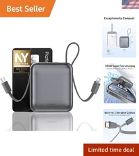 Travel-Ready 10000mAh Power Bank - Fast Charging & LED Display for Smartphones