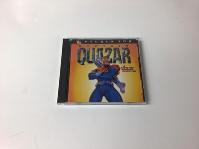 Captain Quazar PC CD-ROM Shooter Action Abenteuer Rapid Fire Shooting Game
