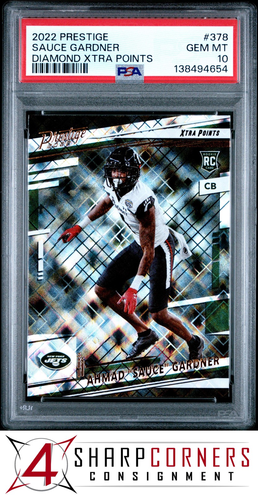 Sauce Gardner Panini Prestige #378 Diamond Xtra Points