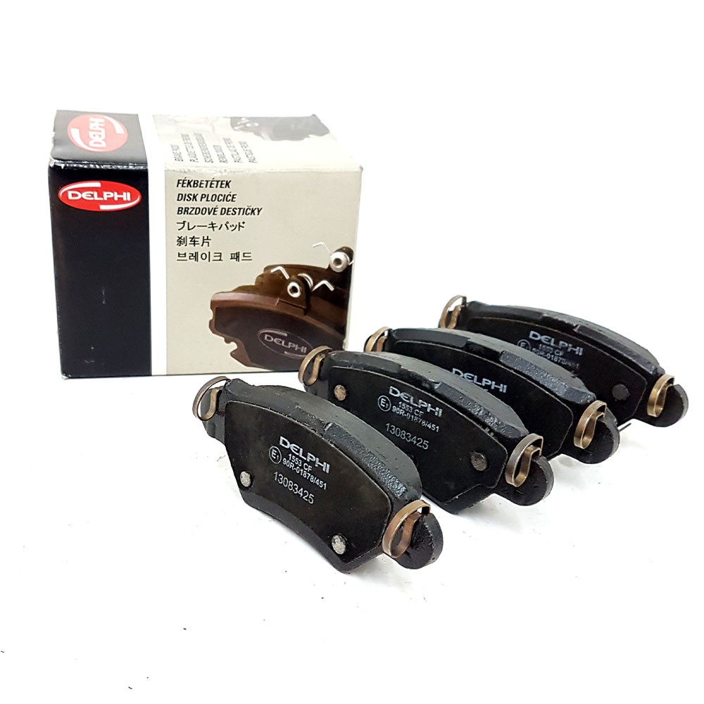Delphi LP1553 Rear Brake Pads Set for Vauxhall Astra Zafira Corsa
