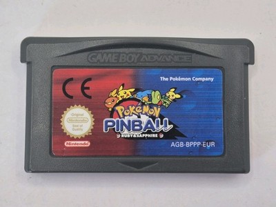 Pokemon Pinball Rubin Saphir Edition Nintendo Game Boy Advance nur Cartridge 