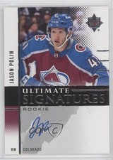 2024-25 Upper Deck Ultimate Collection Rookie Signatures Jason Polin Auto 04fk