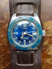 70s Timex Mens Mechanical Diving Date Watch Working 25m Water Proof Vintage Rare