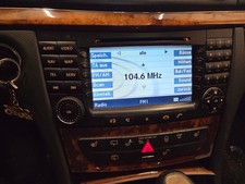 Teildefekt: Radio Navi Comand BE6061 Mercedes E Klasse W211 A2118272442