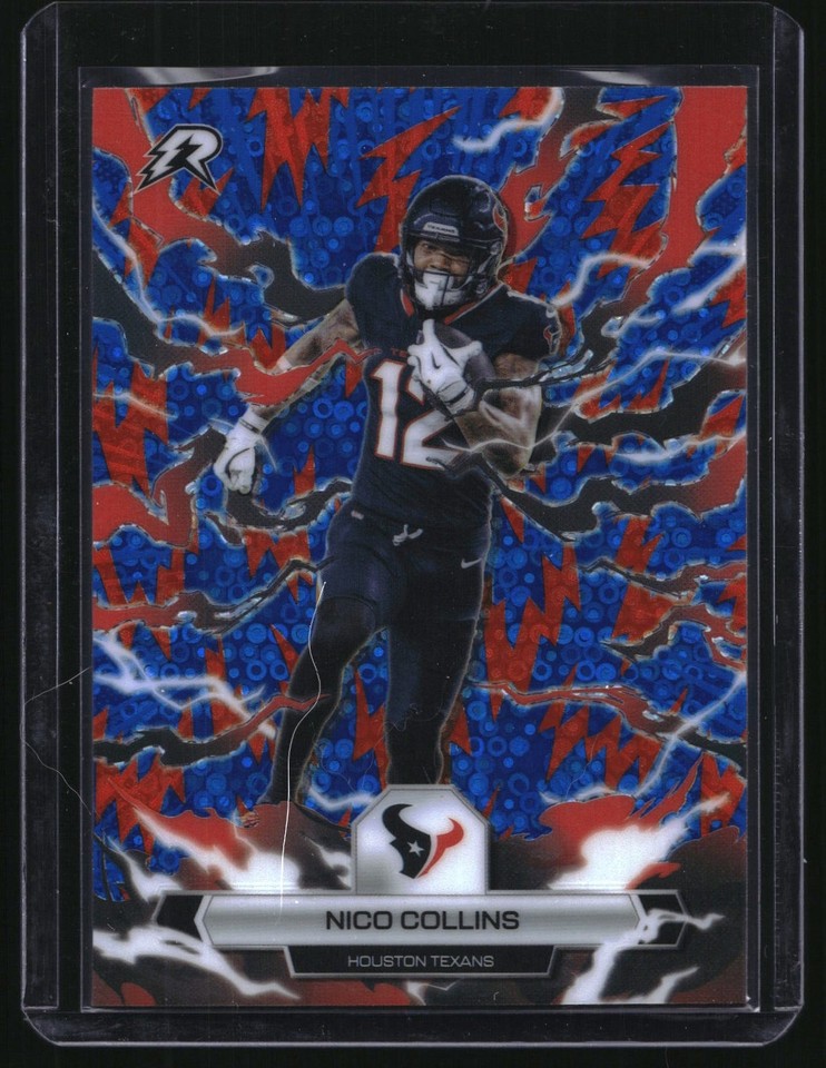 2025 Topps Resurgence Blue and Orange Spark #39 Nico Collins 2025 Topps Resurgence Blue and Orange Spark #39 Nico Collins