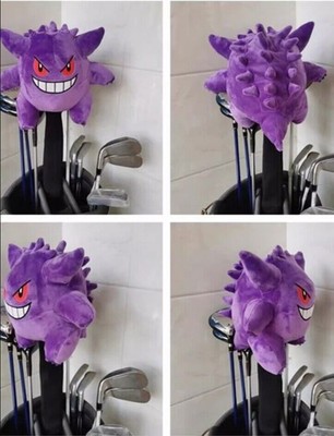 Anime Gengar Plush Golf Driver Head Cover Case Cute Cartoon Protector Decor Gift
