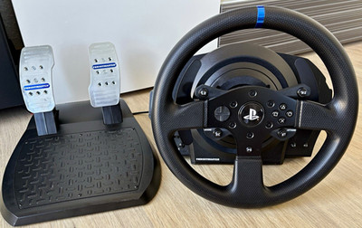 Thrustmaster T300 RS Komplett-Set | OVP, Pedale, Tischklemme | Top Zustand