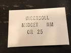 Ingersoll Mainspring for Midget N.M. Wrist & Lapel Watches - Steel