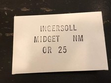 Ingersoll Mainspring for Midget N.M. Wrist Lapel Watches - Steel