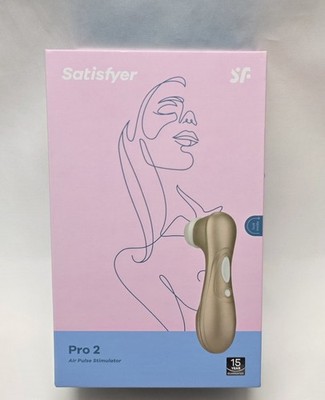 Satisfyer Pro 2 Air-Pulse l Clitoris Stimulator ( BOX HAS DAMAGE) Item is New