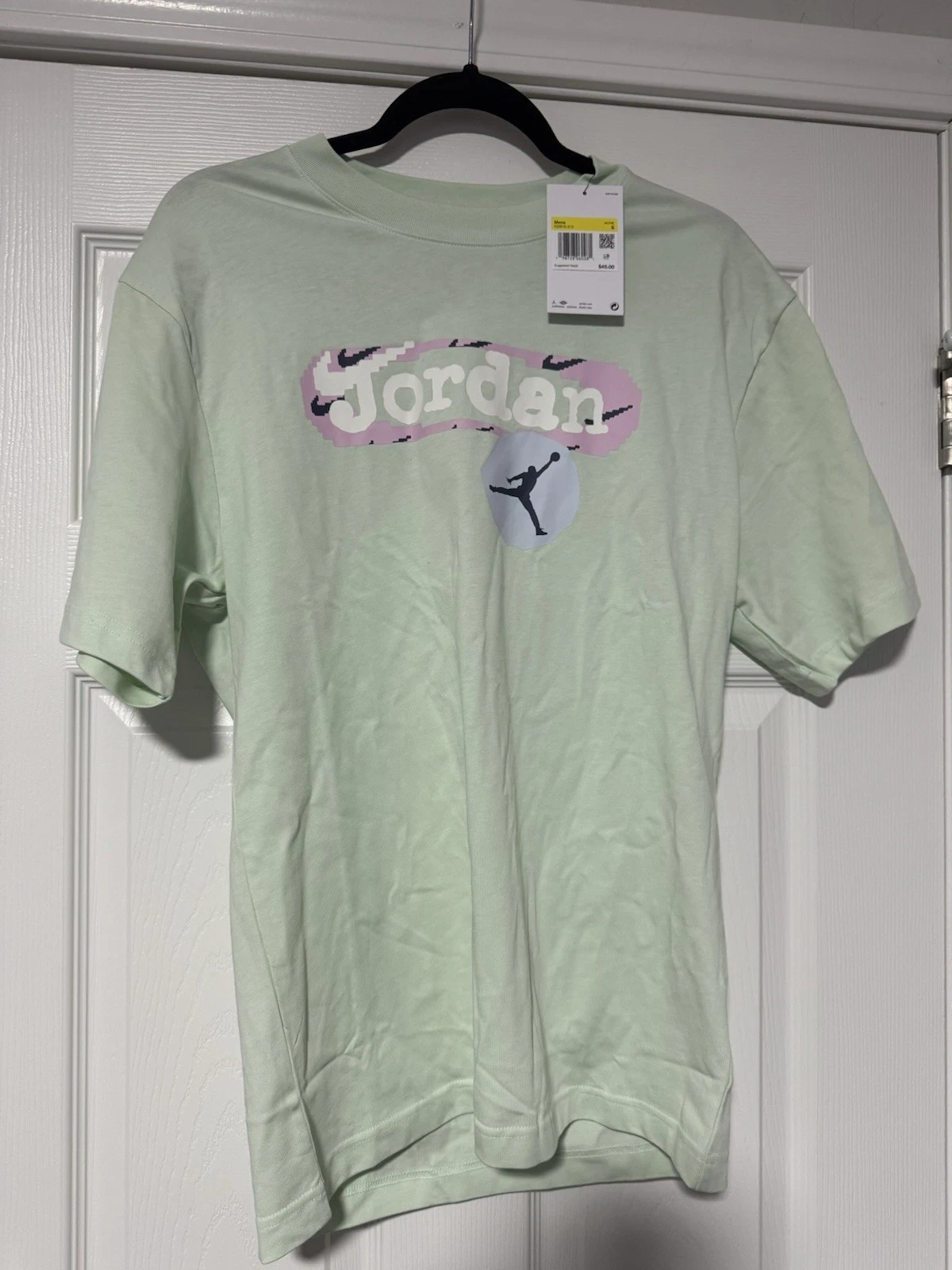 *NEW* Men NIKE JORDAN Stamp Graphic Tee JADE AURA GREEN Size Small
Opens in a new window or tab
