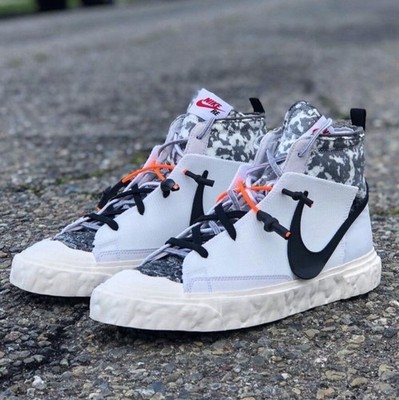 Size US 10.5 - READYMADE x Nike Blazer Mid White Camo