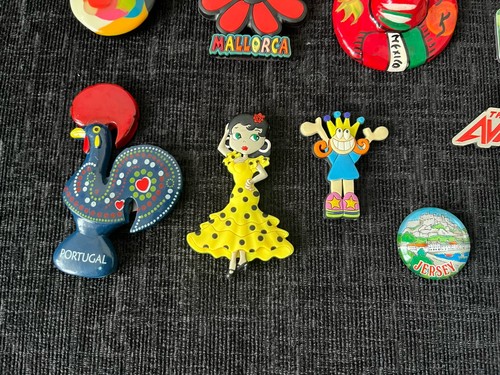 Restposten 36 verschiedene Sammlerstücke Souvenir Kühlschrankmagnete - Bild 9 von 9