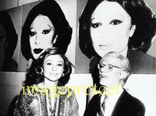 TEHRAN, Iran - Farah Pahlavi & Andy Warhol, Tehran Museum of Contempory Art 1977