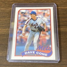 1989 Topps - David Cone #710 New York Mets (A)