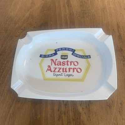 Vintage Birra Peroni Speciale 1846 Nastro Azzurro Export Lager Vintage Ashtray