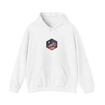 Isometric Pixel Room Hoodie | cozy gamer, lofi pixel sweatshirt