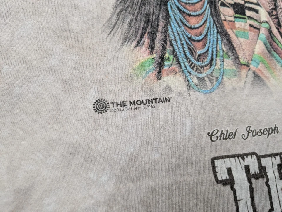 Camiseta The Mountain para hombre The Original Founding Fathers talla XL teñida con corbata Foto 3 de 4