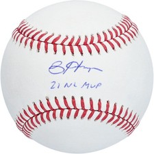Bryce Harper Philadelphia Phillies Signed Baseball with 