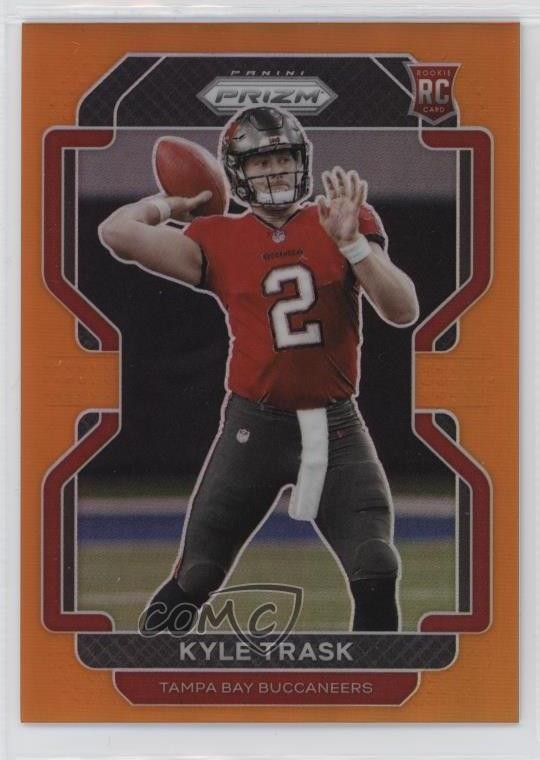 2021 Panini Prizm Rookie Orange Prizm 191/249 Kyle Trask #339 Rookie RC i5f