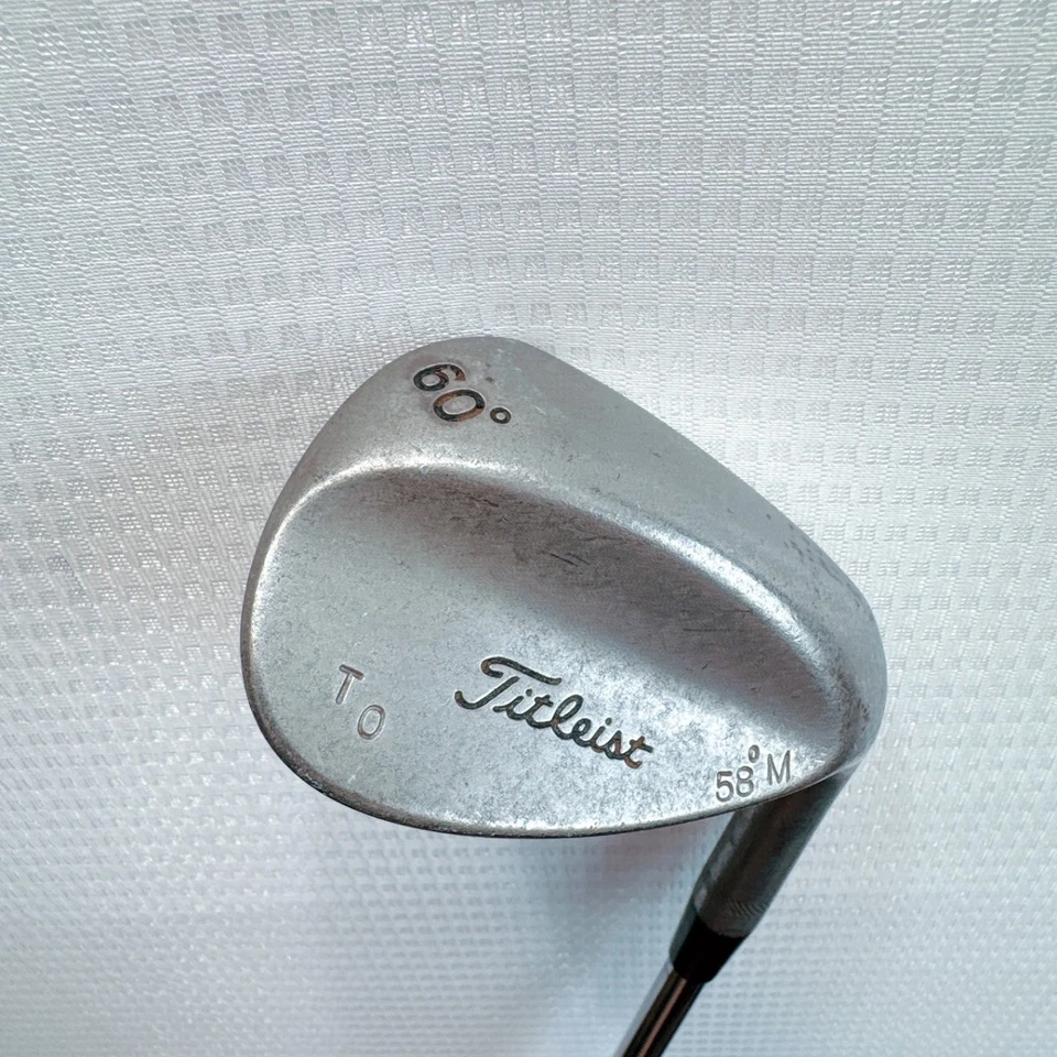Titleist Tour Prototype 58° M Sole Wedge Rare No Model Stamp Golf Club - Image 2 of 4