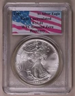 1993 WTC Ground Zero Recovery American Silver Eagle PCGS Gem Uncirculated