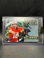 2024 Wild Card QB1 Will Howard RC /10