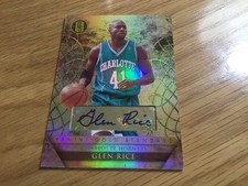 2011 Panini Gold Standard Glen Rice Autographed Basketball Card 173/299 Hornets