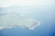 sl31 Slide 1968 Hawaii Kauai  Aerial View of 561a