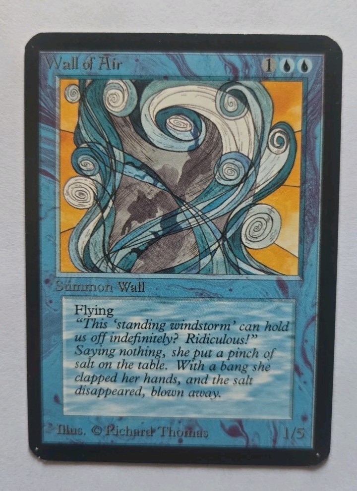 MTG ALPHA - Wall of Air LP (almost NM)