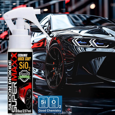 SUPERMAXX CERAMIC CAR COATING QUICK DETAIL SPRAY ADVANCED PAINT PROTECTION - KIT